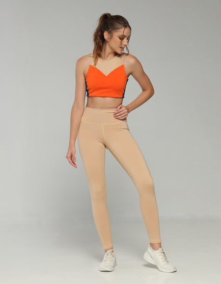 LEGGING TIRO ALTO CON BOLSILLO LATERAL Y COMPRESIÓN MEDIA