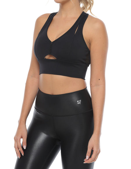 TOP DANA CON PROTECCIÓN UV50, COPAS REMOVIBLES Y RESISTENCIA AL SUDOR