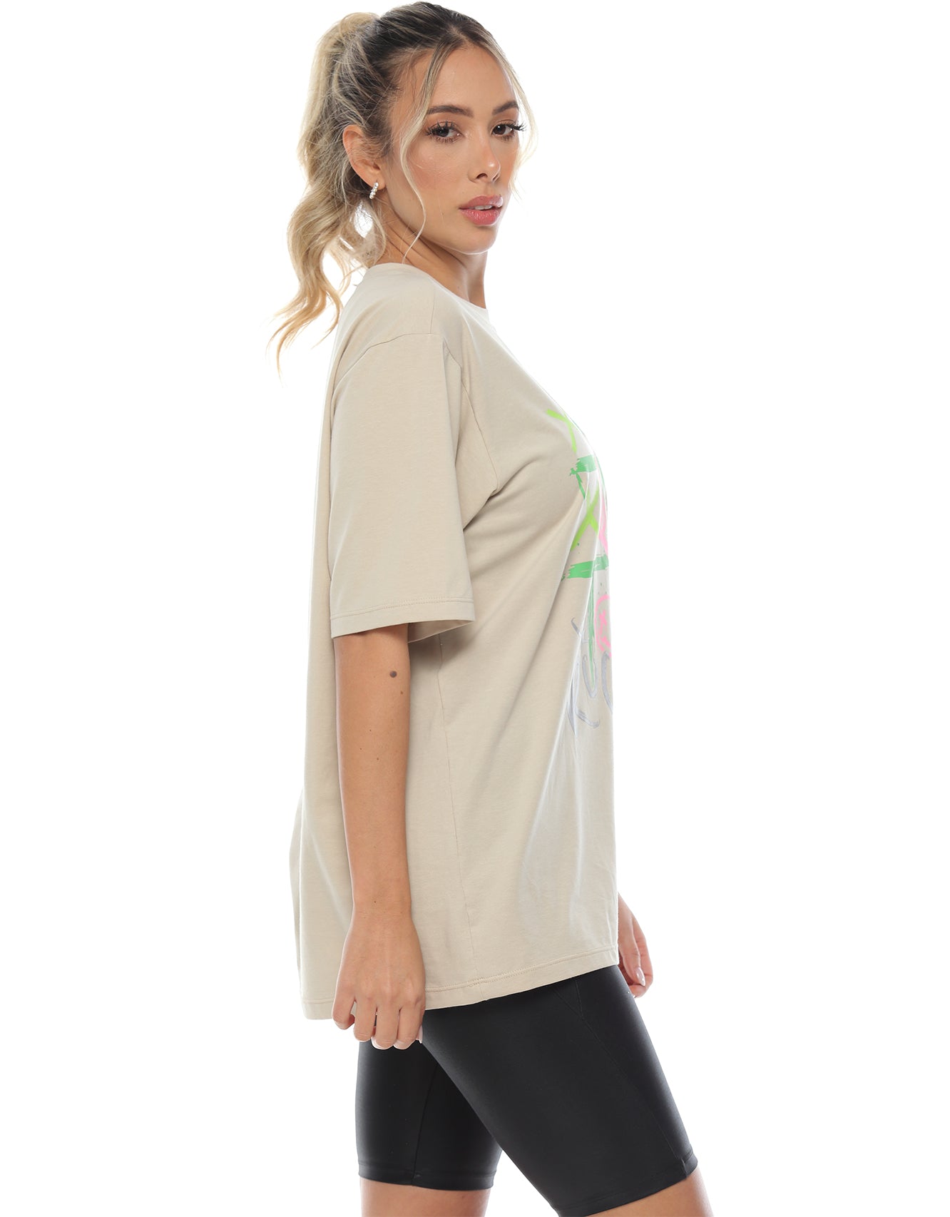 T-SHIRT OVERSIZE EN ALGODÓN