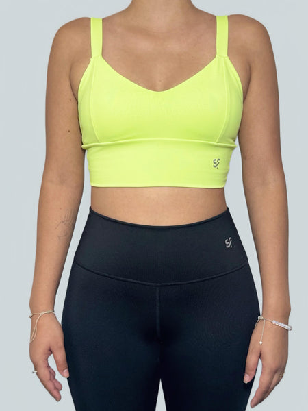 Crop Top Bella con copas removibles