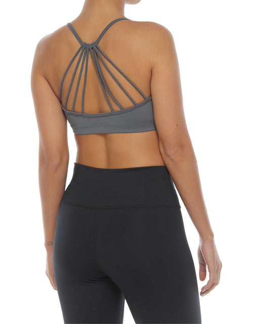 Load image into Gallery viewer, TOP ANITA EN NYLON CON ESTIRAMIENTO 4D Y COPAS REMOVIBLES
